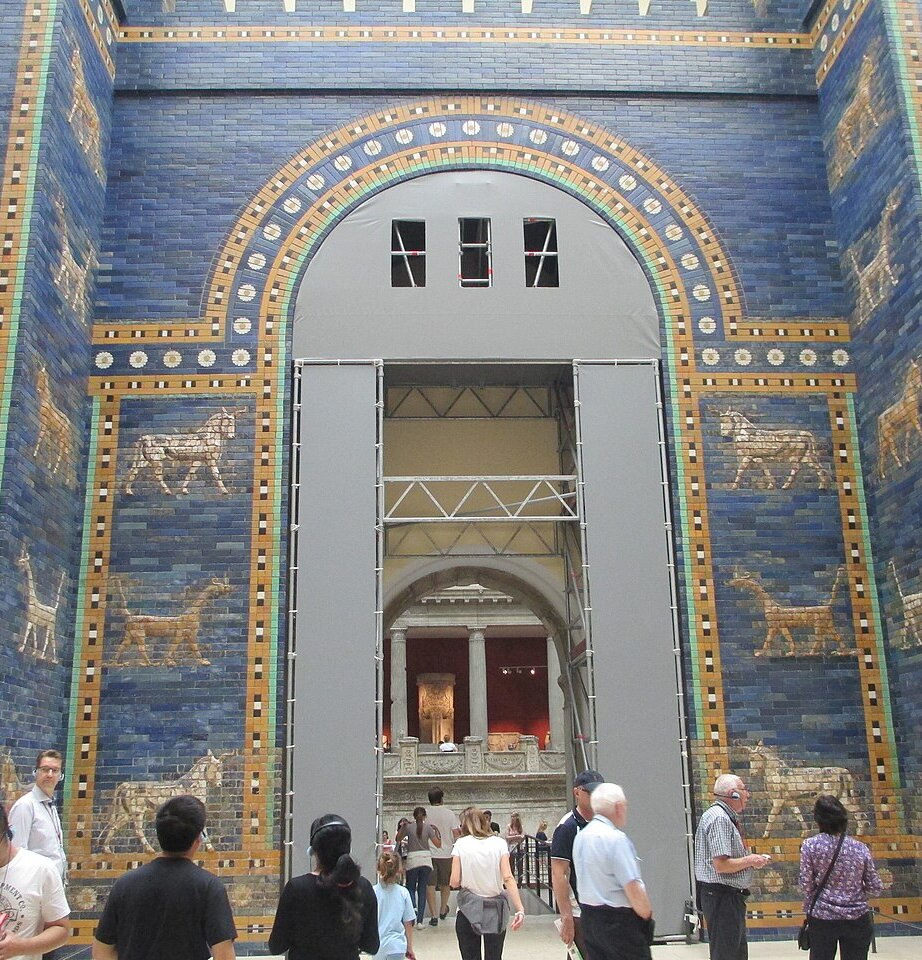 The Ishtar Gate, Babylon, c. 575 BCE