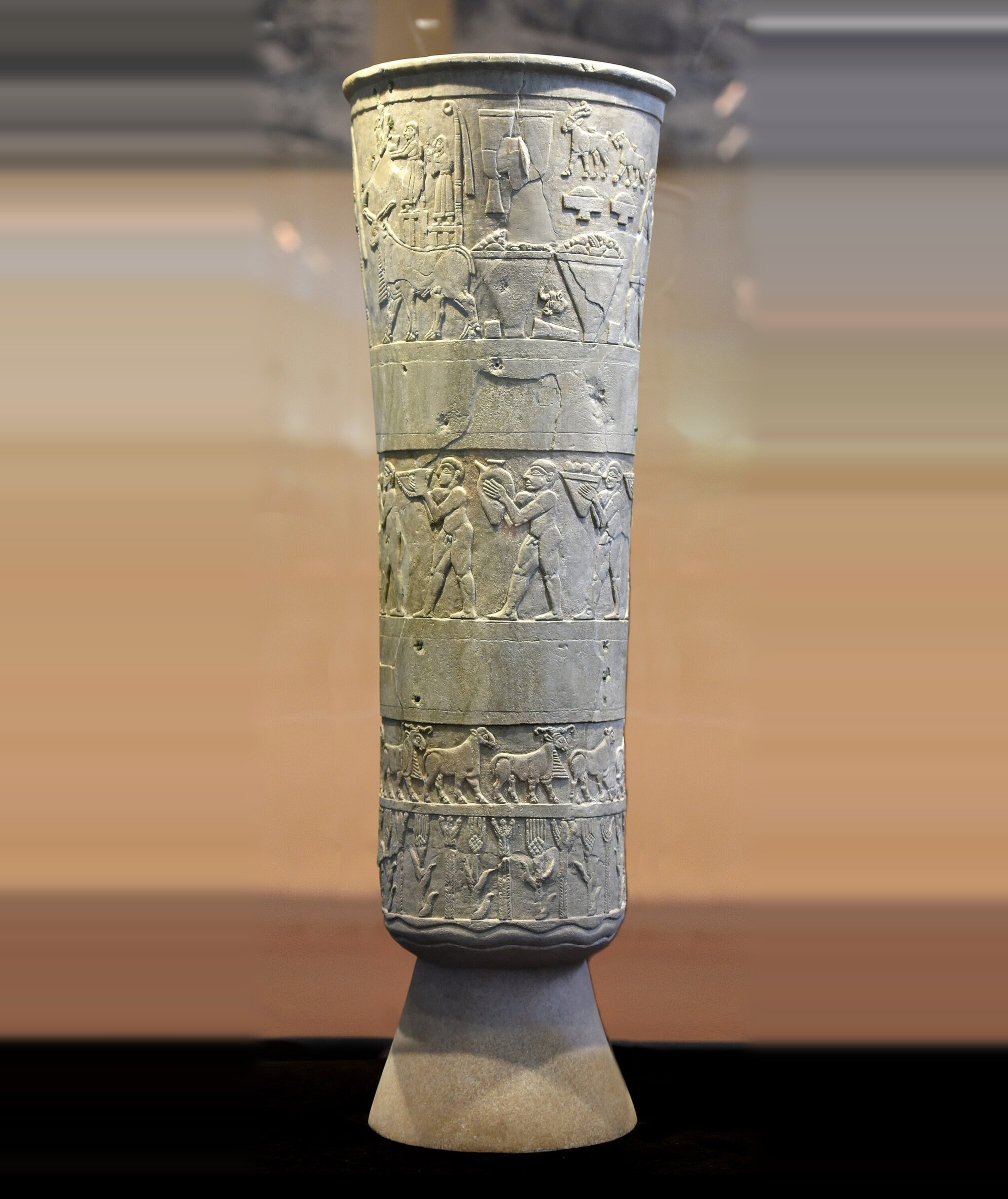 Warka Vase, Uruk, c. 3000 BCE